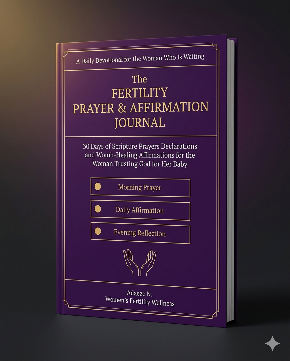 The Fertility Prayer and Affirmation Journal
